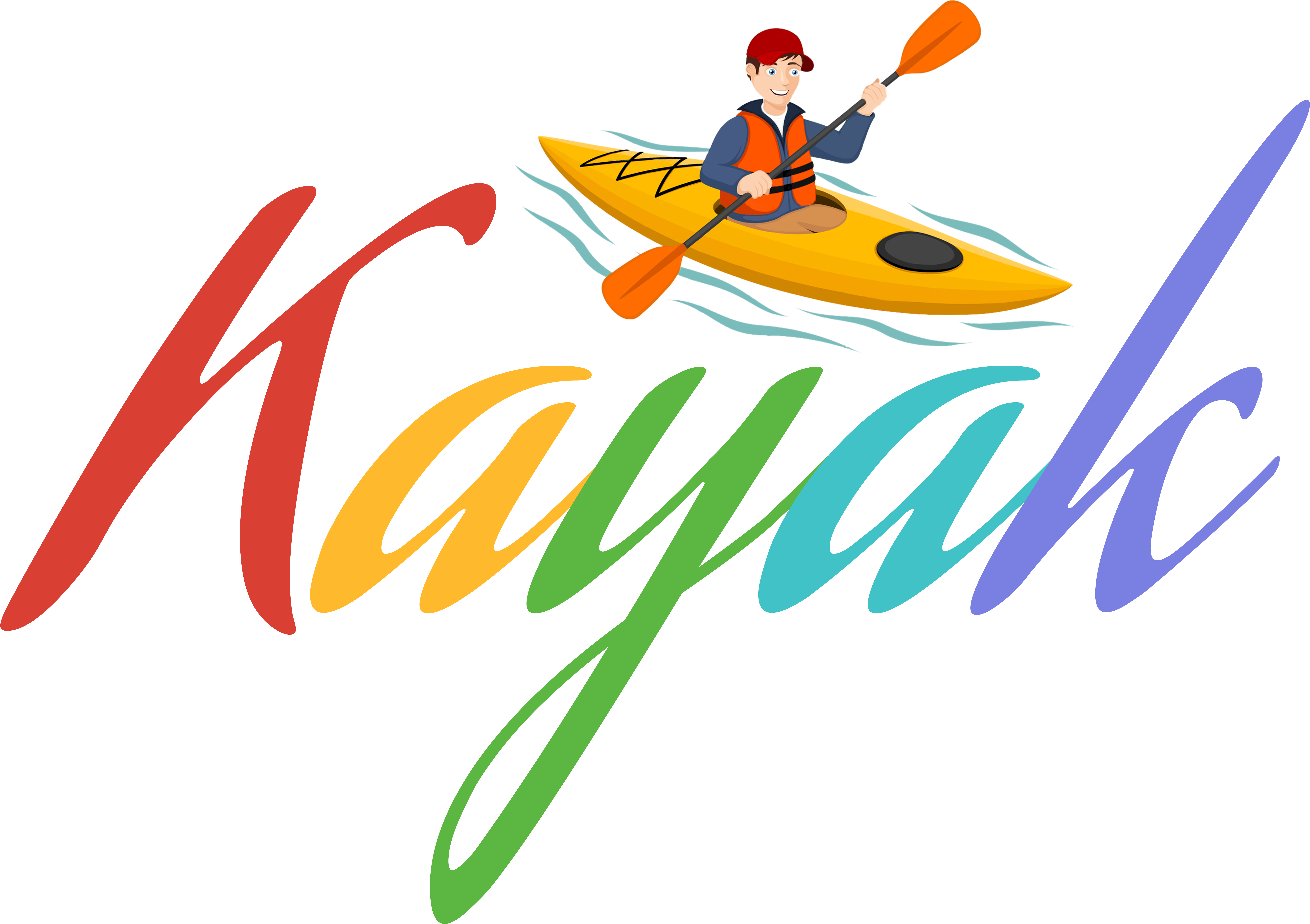 Kayak Clipart Transparent (8000x6800), Png Download