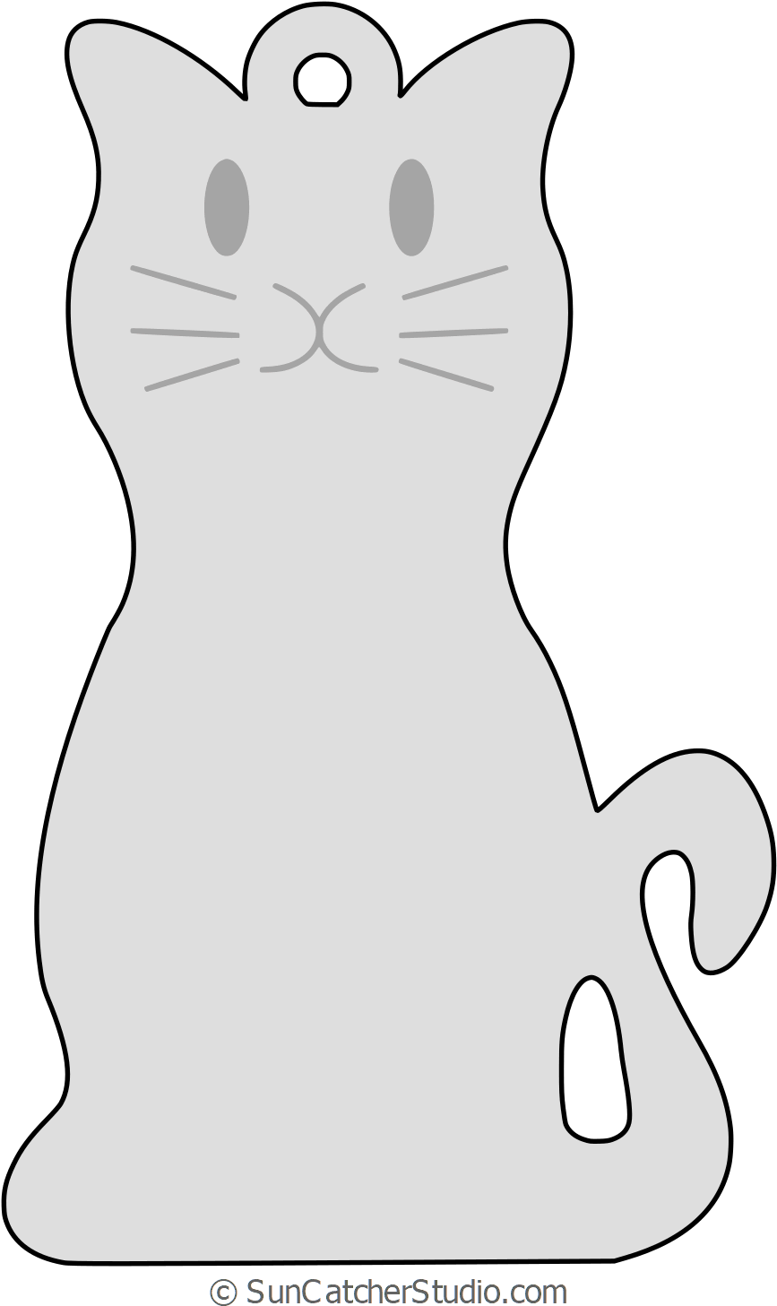 Png Format - Domestic Short-haired Cat (908x1500), Png Download