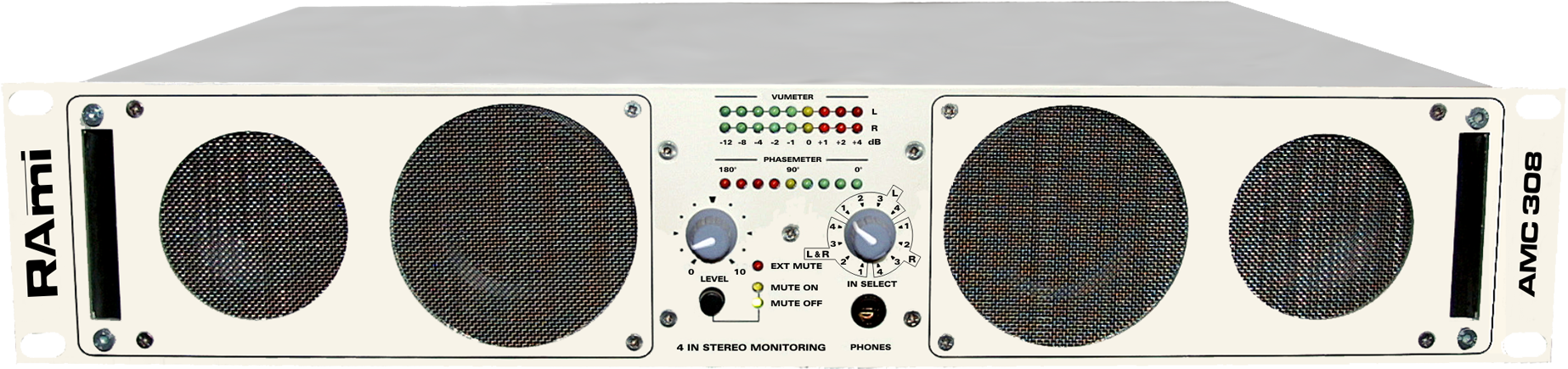 Amc308 Photo - Loudspeaker (1850x479), Png Download