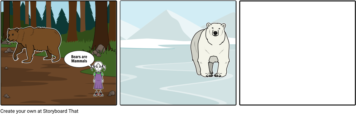 Bears - Cartoon (1164x385), Png Download