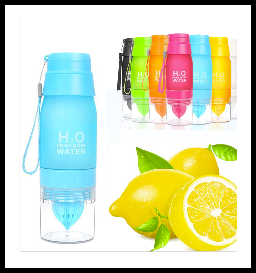 650ml Lemon Bottle-new Arrival - Water Bottle (1247x1193), Png Download