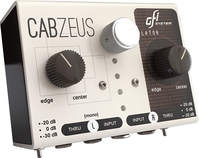 Gfi System Cabzeus Stereo Speaker Simulator Di - Simulateur De Haut Parleur Guitare (1000x1000), Png Download