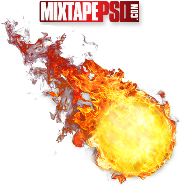 Psd Official Psds Share Transparent Background - Picsart Fire Ball Png (585x600), Png Download