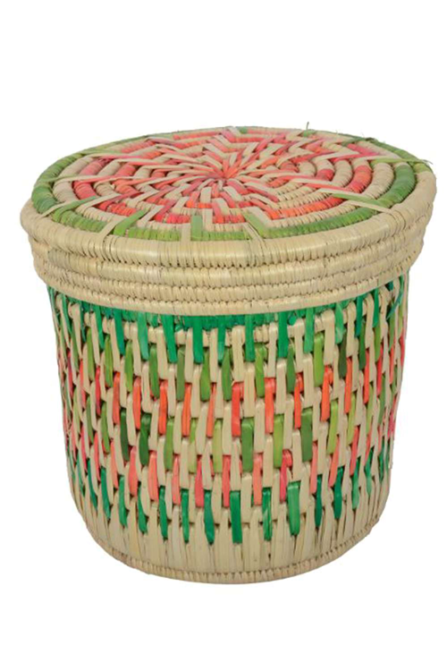 Handwoven Laundry Basket - Storage Basket (500x750), Png Download