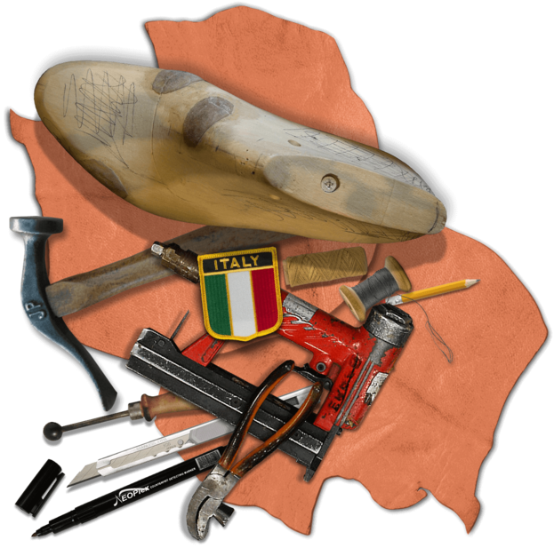 All Custom Shoes Are Handmade By Master Italian Craftsman (623x617), Png Download