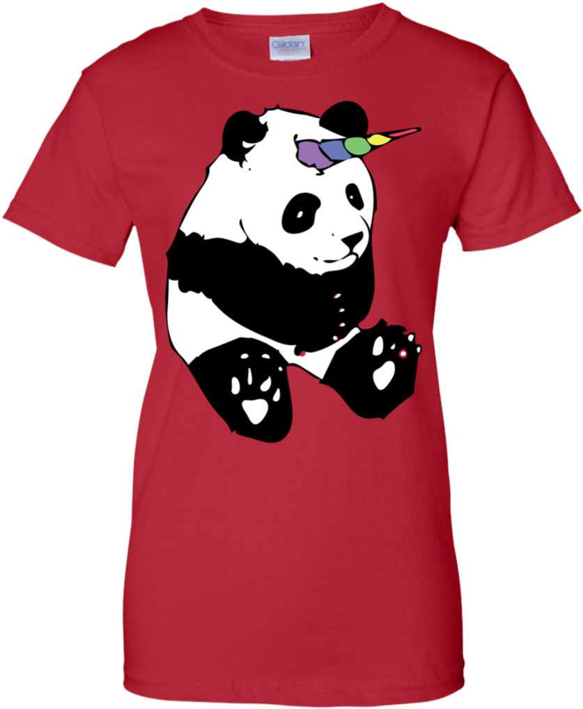 Cute Panda Shirt - T-shirt (1024x1024), Png Download