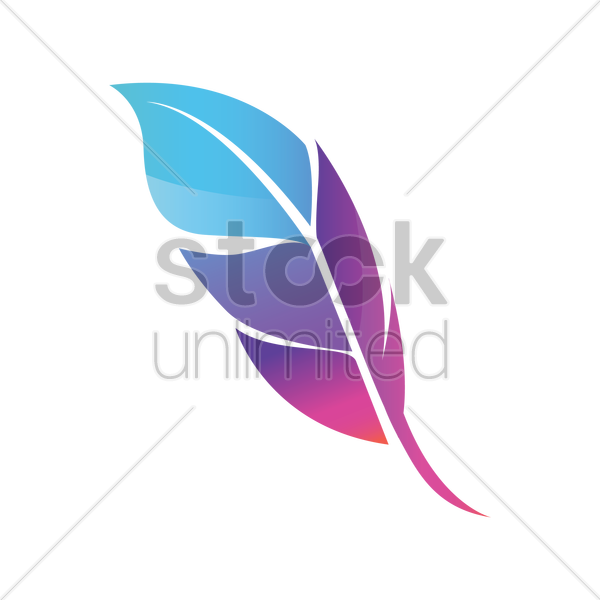Feather Icon V矢量图形 - Illustration (600x600), Png Download