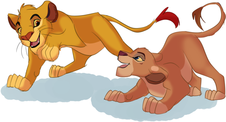 Sarabi And Mufasa By Klockukko - Cartoon (820x974), Png Download
