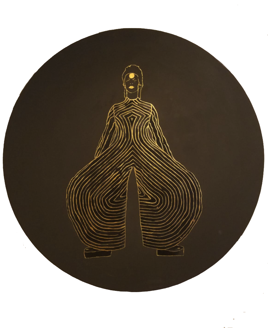 Gold - Circle (910x1086), Png Download