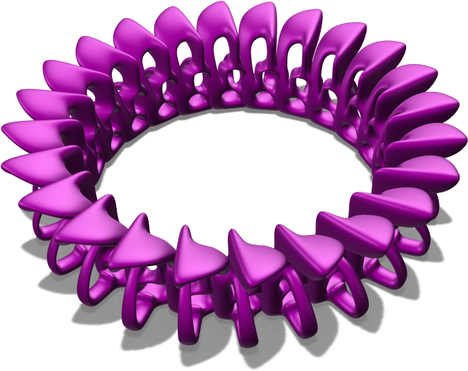 3d Printed Crown - Circle (901x676), Png Download