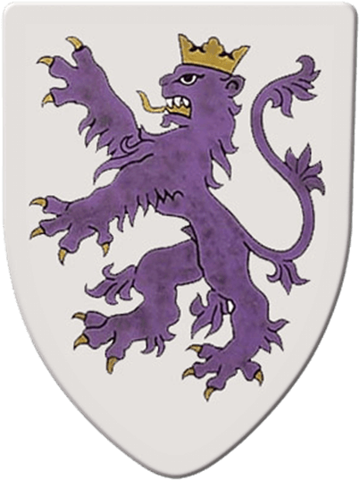 Price Match Policy - Lion Rampant Purple (555x555), Png Download