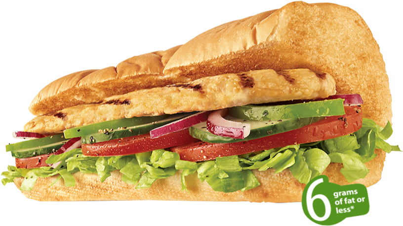 Then Try Our Roasted Chicken Sandwich - Veggie Patty Subway Australia (900x493), Png Download