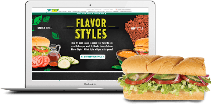 Flavor Styles Sandwich - Fast Food (715x447), Png Download