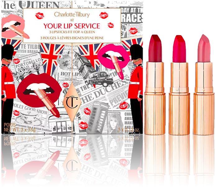 Your Lip Service - Charlotte Tilbury Your Lip Service (1000x1000), Png Download