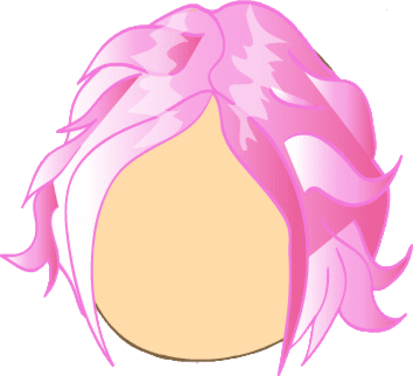 Free Png Pink Shaggy Hair Png - Illustration (850x774), Png Download
