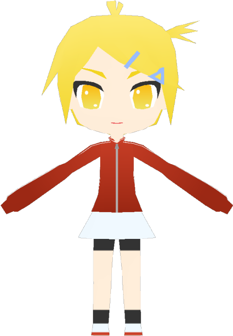 Neru Club Girl By Yutaro - Cartoon (531x700), Png Download