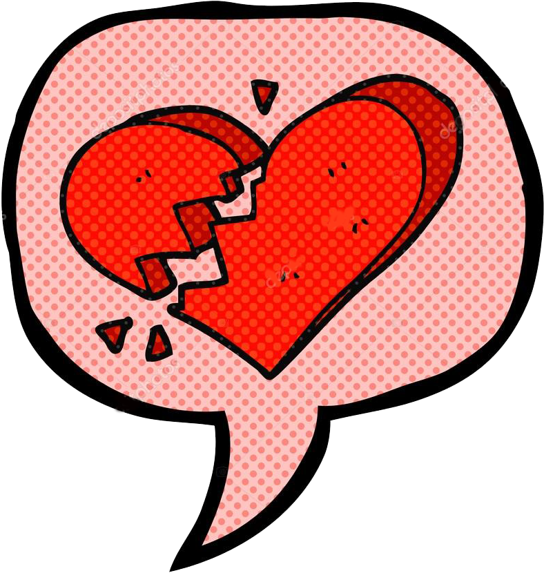 Dibujos De Un Corazon Roto (1024x1024), Png Download