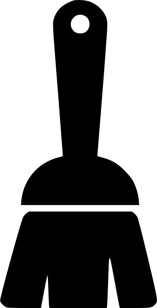 Paint Brush Svg Png Icon Free Download (502x980), Png Download