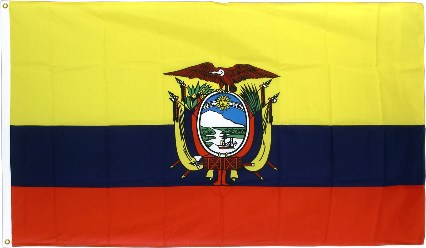 Premium Flag Ft Cv - Flag Of Ecuador (1500x1000), Png Download