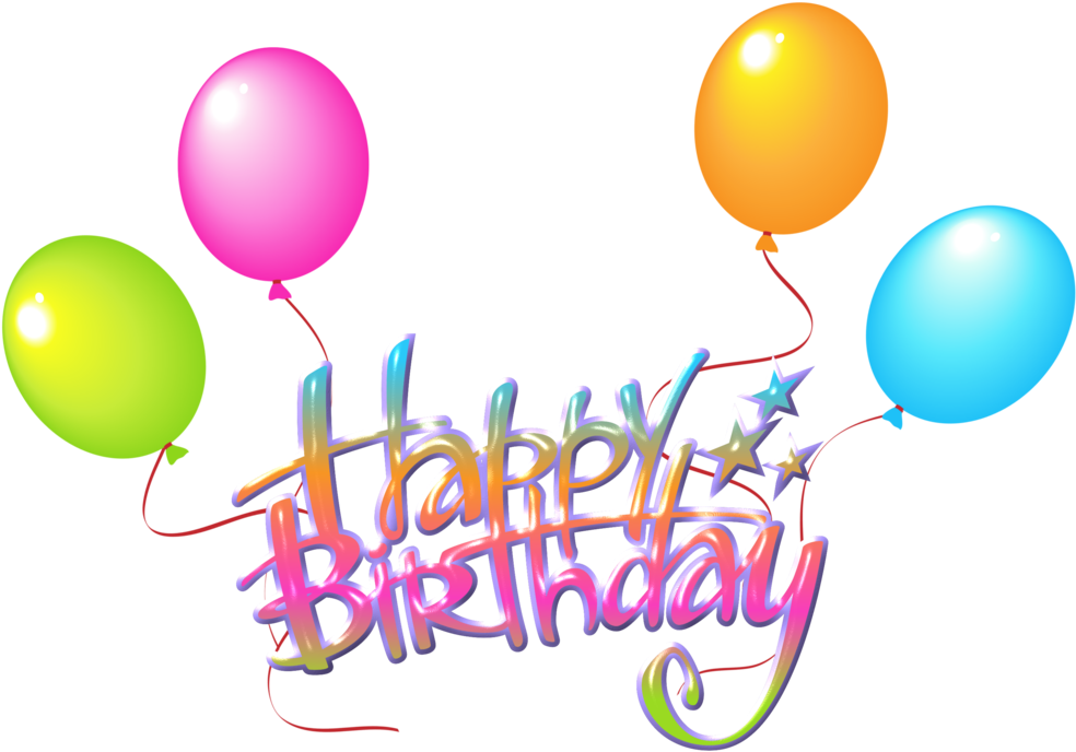 Texto Happy Birthday 05 By Creaciones Jean - Happy Birthday Texto (1058x756), Png Download