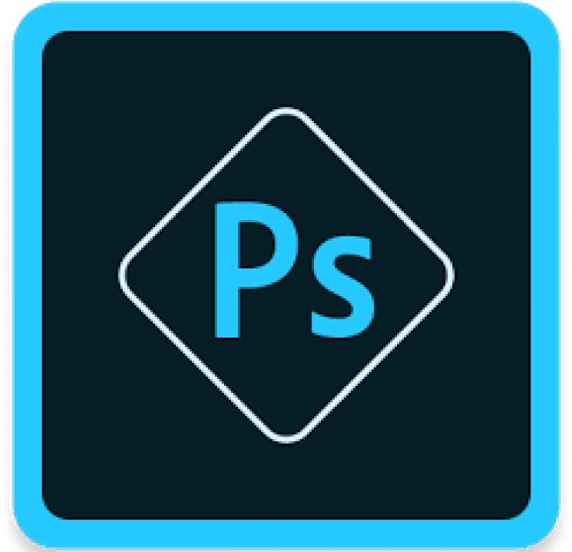 Conoce El Editor De Fotos Online Photoshop Express - Adobe Photoshop Logo Png (1000x800), Png Download