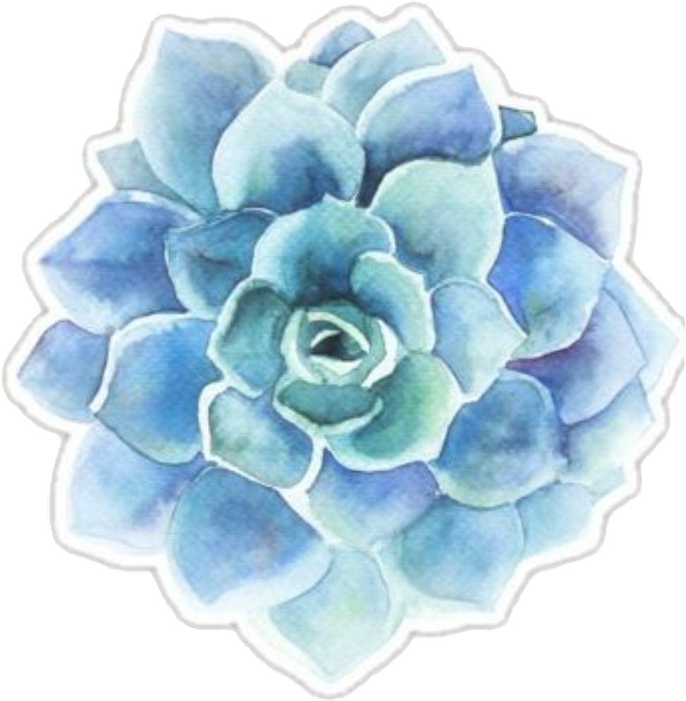 Report Abuse - Cute Tumblr Blue Stickers (1024x1531), Png Download