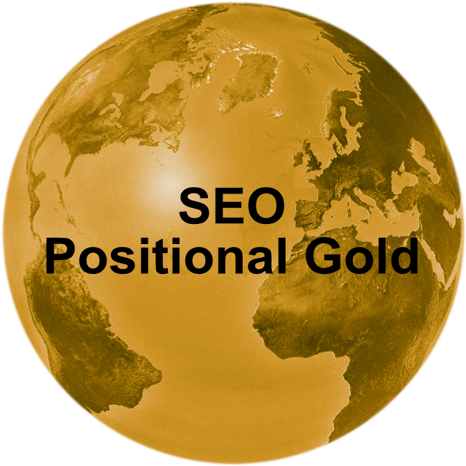 Seo Positional Gold - Earth (861x861), Png Download