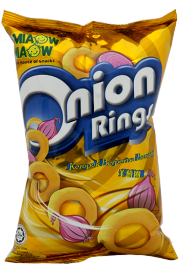 Mm Chips 60g Onion Rings - Miaow Miaow (550x684), Png Download