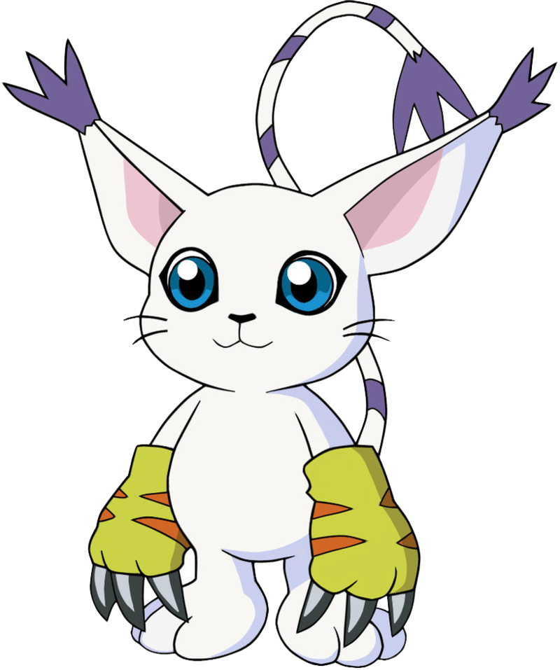 Digimon Png Transparent Image - Digimon Gatomon (800x957), Png Download