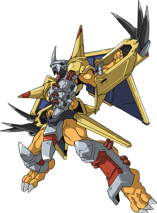Wargreymon - Wargreymon Tri (515x700), Png Download