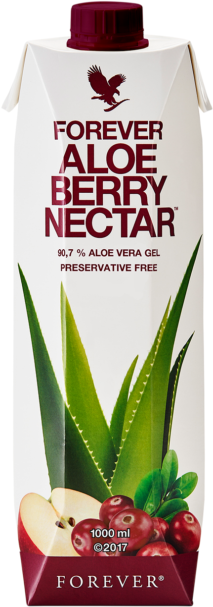 Forever Aloe Berry Nectar™ - Forever Living Products (724x1448), Png Download