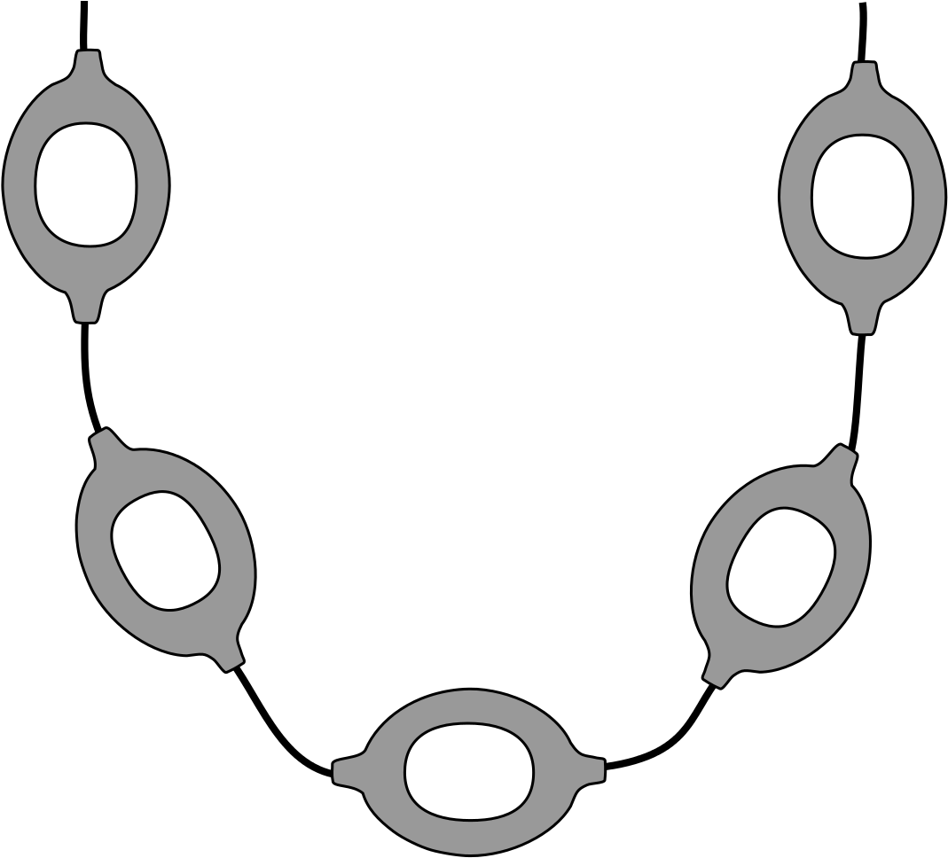 File - Collier Itachi - Svg - Collier Itachi (1280x1008), Png Download