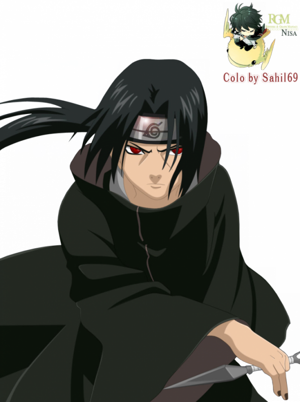 Itachi Uchiha - Uchiha Itachi (597x800), Png Download