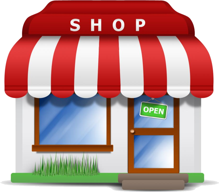 Com Market Store Icon - Brick And Mortar Store Icon (920x807), Png Download