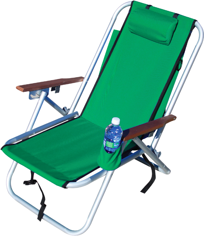 Load Image Into Gallery Viewer, Backpack Beach Chair - Folding Chair (701x793), Png Download