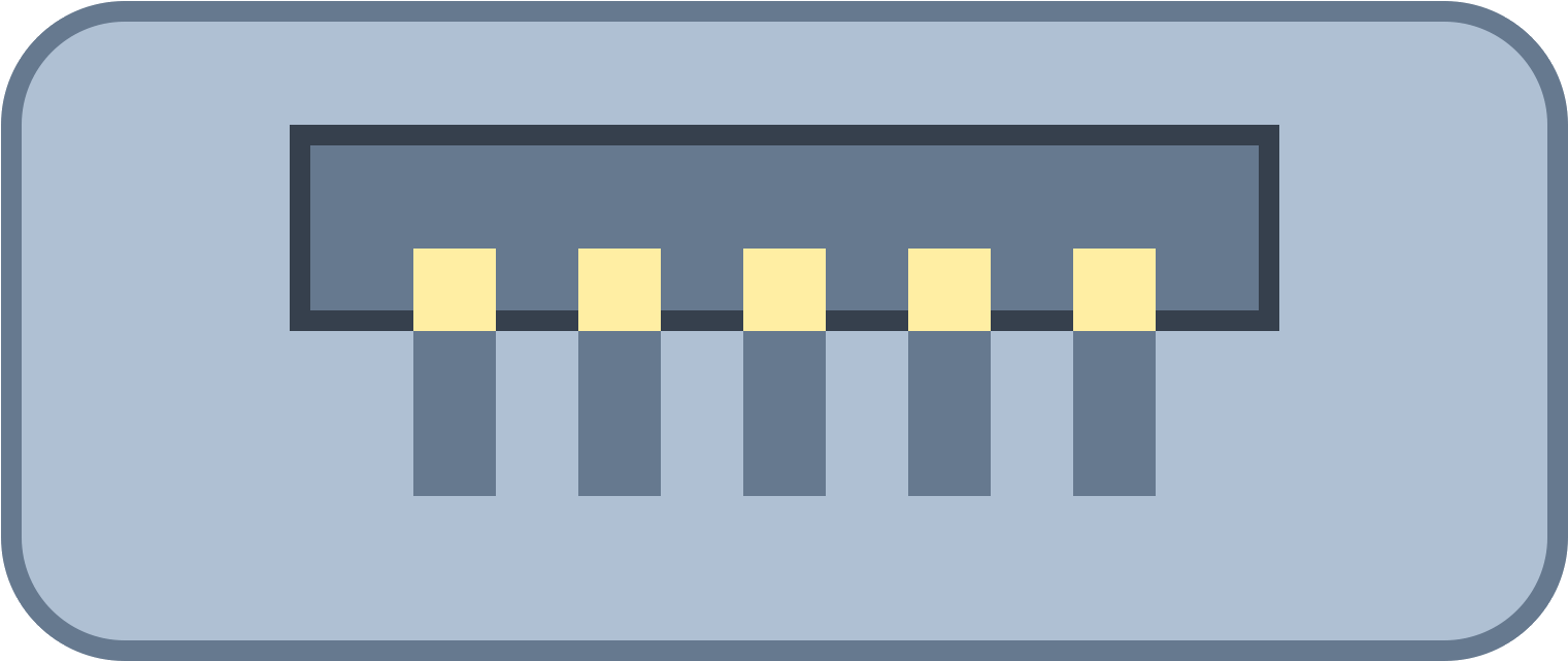 Usb Micro A Icon - Assault Rifle (1600x1600), Png Download