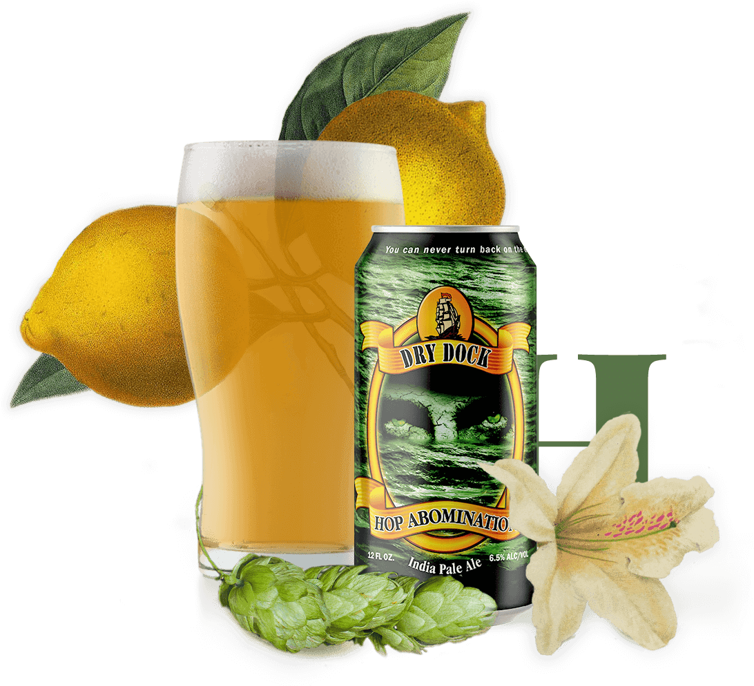 Hop Abomination Ipa - Dry Dock Hop Abomination Ipa (1091x1004), Png Download