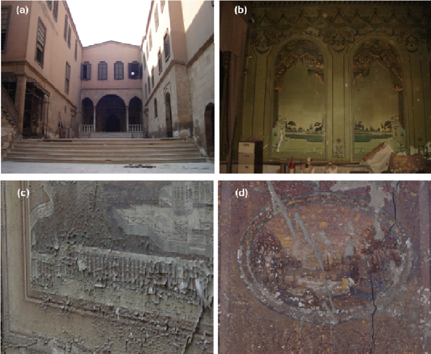 Some Paintings Show Good State Of Preservation - Arch (850x698), Png Download