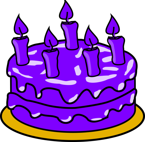 Clipart Image Of Cake (600x585), Png Download
