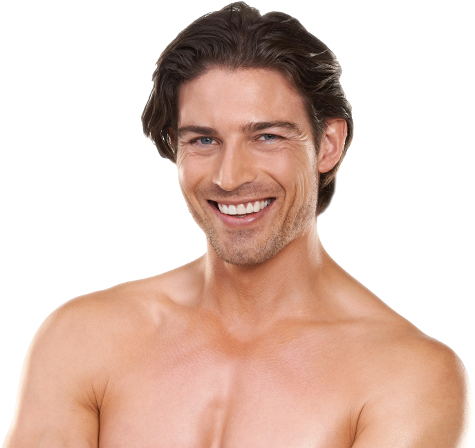 Botox Model - Botox Male Model (1253x963), Png Download