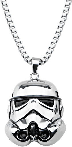 Stormtrooper 3d Stainless Steel Pendant Necklace - Locket (600x600), Png Download