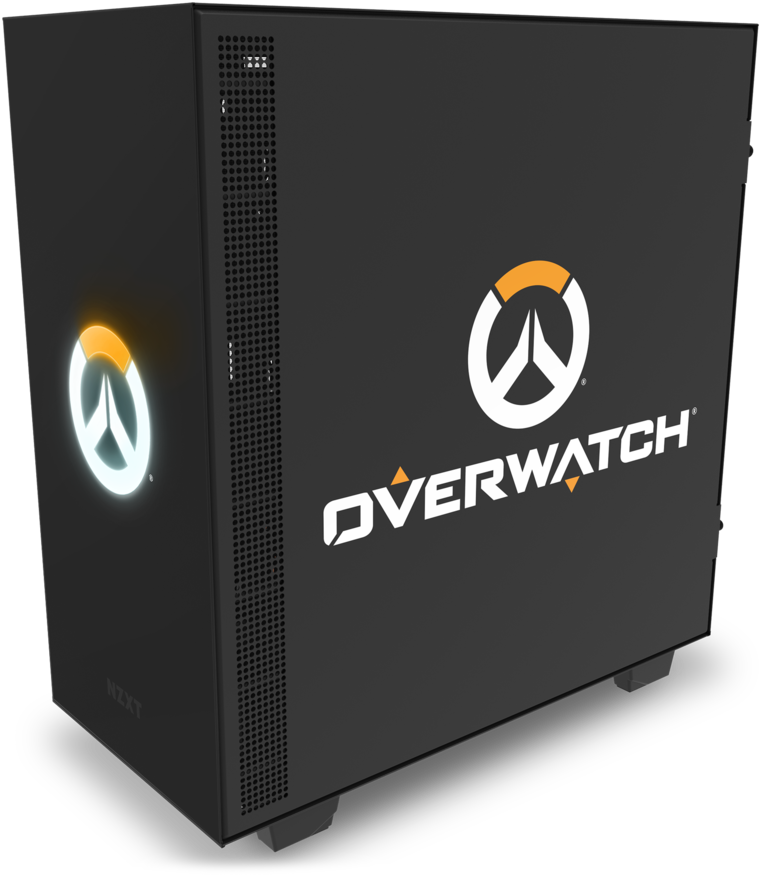 Overwatch Fans Rejoice - Nzxt H500 Overwatch (900x900), Png Download