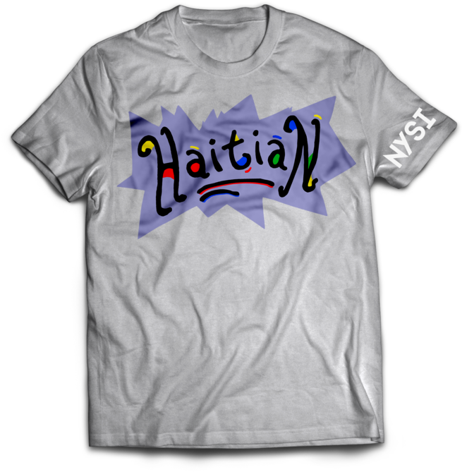 Haitian Rugrats Heather Grey (1000x750), Png Download