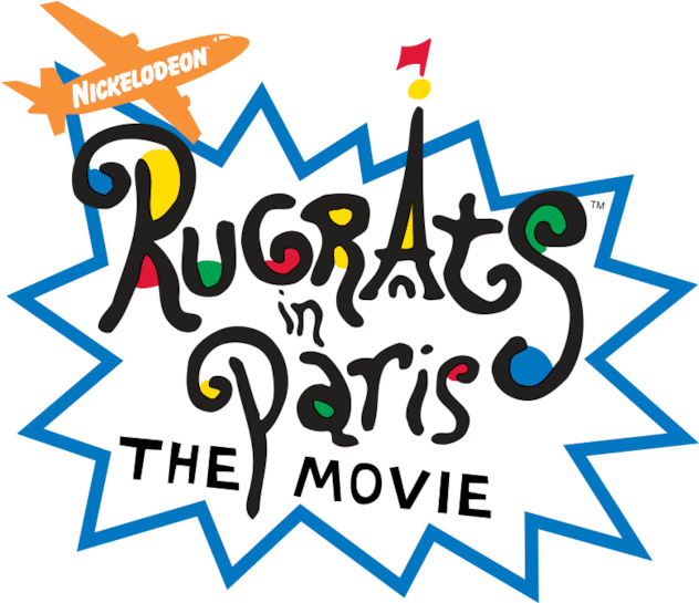 Rugrats In Paris - Rugrats In Paris The Movie Logo (1280x544), Png Download