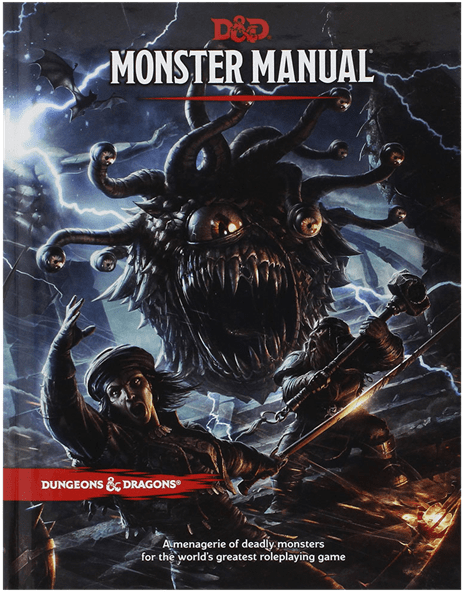 Dungeons & Dragons - D&d 5 Monster Manual (600x600), Png Download