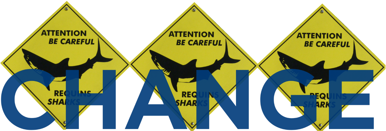 In Several Of The Articles I Write I Discuss The Brass - Attention Requin (1400x465), Png Download