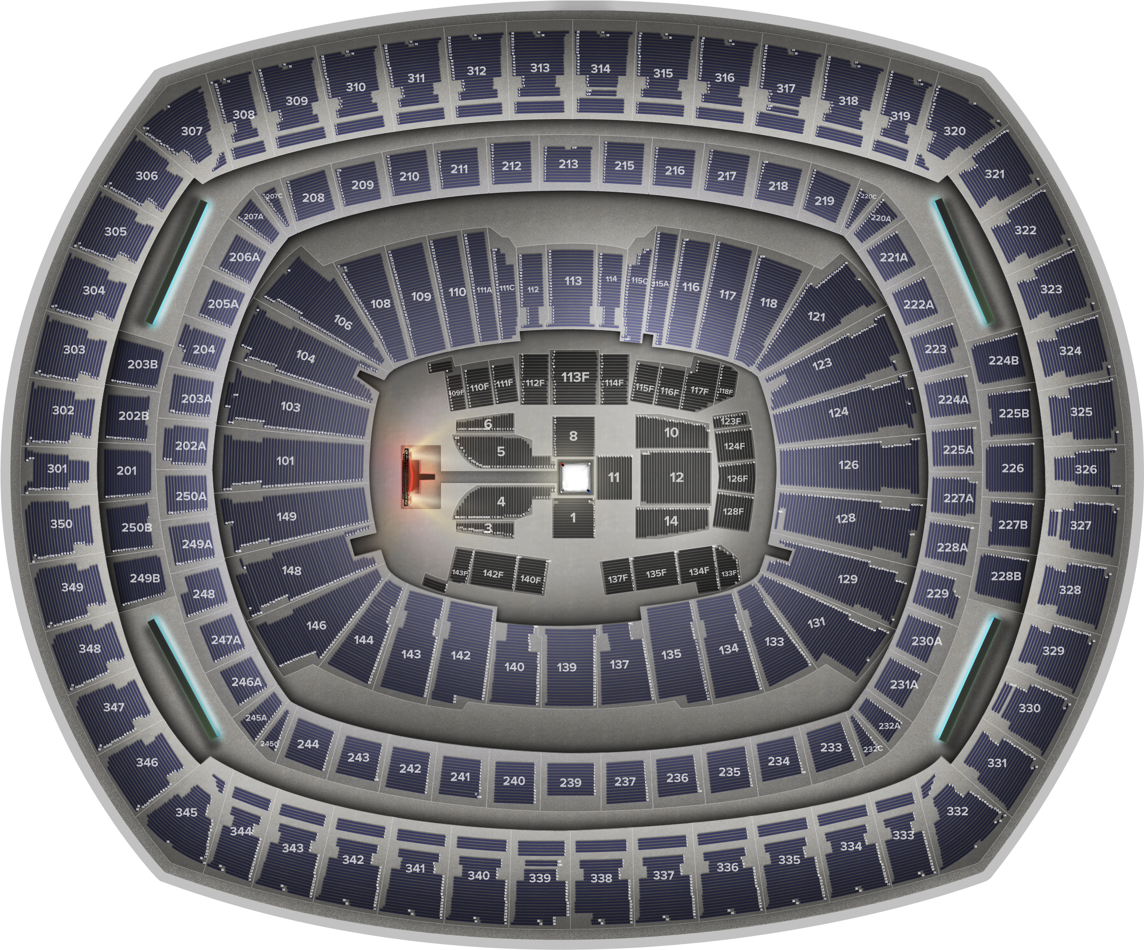 Section 146 Row 30 Metlife Stadium (2560x1936), Png Download