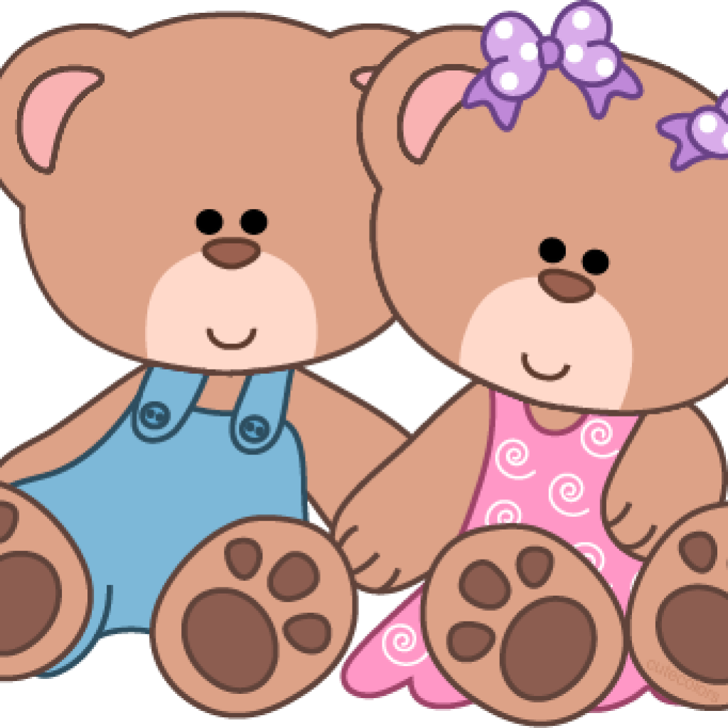 Baby Bear Clipart Bee Clipart Hatenylo - Cute Teddy Bear Clipart (1024x1024), Png Download