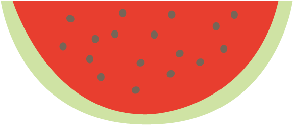 Watermelon - Watermelon - Free Illustration - Watermelon (640x640), Png Download