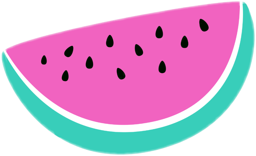 #drawing #fruitstickers #ftestickers<br>#remixit - Watermelon Clip Art 3 (899x548), Png Download